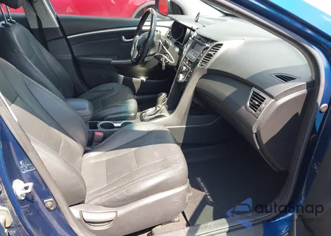 2013 Hyundai Elantra Gt из США, поврежденный, VIN KMHD35LEXDU135574